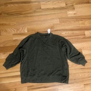 Aerie good vibes oversized sweatshirt